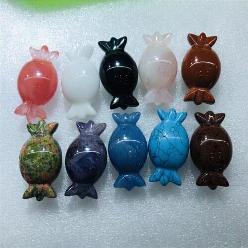 Natural stone mineral crystal gem candy healing energy meditation home decor crafts DIY materials