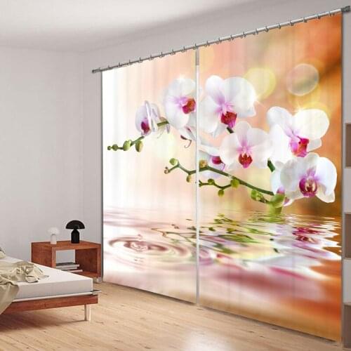 Customized girls Luxury 3D Blackout Window Curtain Drapes For Living room Bed room Hotel Wall Tapestry Cortinas