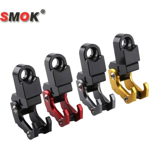 SMOK Motorcycle Accessories CNC Aluminum Alloy Folding Hanger Hook For Honda All New Forza 300 2018