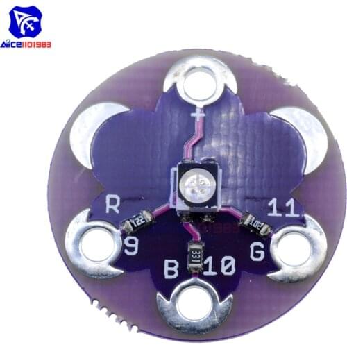 Diymore LilyPad Tri-Color LED RGB for Arduino