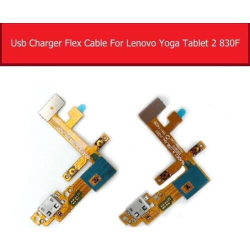 USB Port Charger Dock Plug Connector For Lenovo Yoga tablet 2 830F 8.0" USB Charger Board Flex Ribbon Blade2_8_USB_FPC_h301