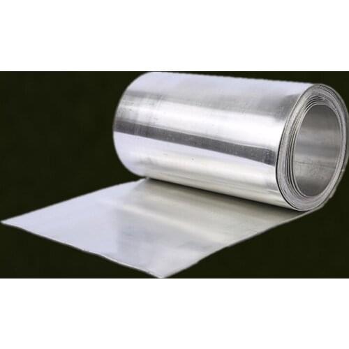 0.03mm to 5mm Pure Tin Stannum 99.99% Sn Scientific Laboratory Metal Sheet Plate Foil customized service