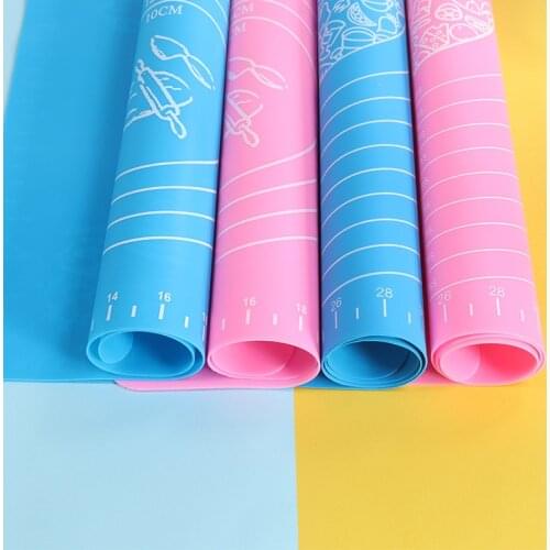 Non-Stick Silicone Baking Mat Pizza Dough Maker Pastry Kitchen Gadgets Cooking Tools Utensils Bakeware Kneading Accessories Lot