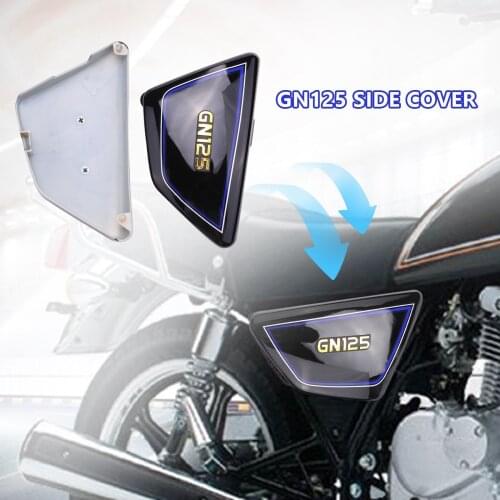 Motorcycle Battery Side Cover Frame Side Covers Panels for Suzuki GN125 GN 125