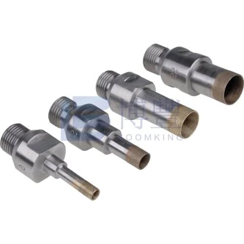 BOOMKING 1/2'' Gas glass sintered diamond core drill bits Diameter:21/22/23/24/25/26/27/28/29/30/31/32/33/34/35/36/37/38/39/40mm