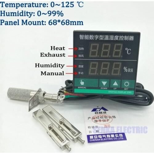 Digital Intelligent Oven/Switchgear Temperature and Humidity Controller with Sensor