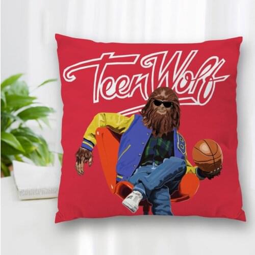 Hot Sale Custom Decorative Pillowcase Teen Wolf TV Series Square Zippered Pillow Cover Best Nice Gift 20X20cm 35X35cm 40x40cm