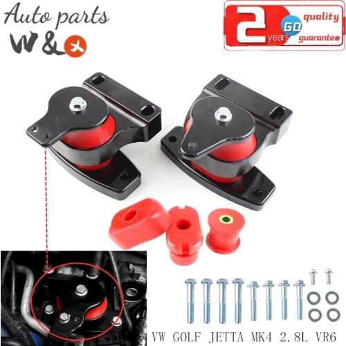 Engine Transmission Mount Kits For VW MK4 GOLF 4 JETTA 2.8L VR6 AUDI TT 3.2L 99-05 ENGINE MOUNT PU-VWEM024BK