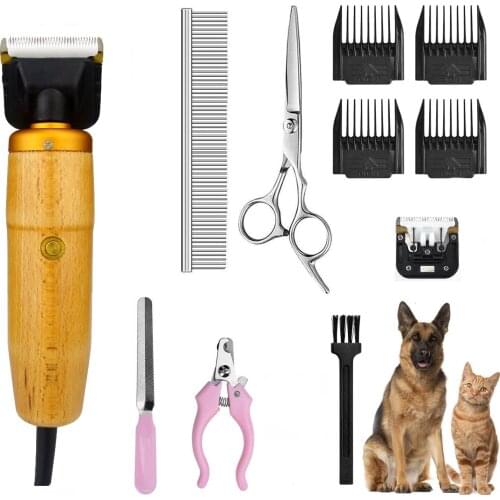 Professional Dog Clipper 55W EU High Power Scissors Pet Trimmer Grooming Electric Shaving Cut Machine Cat Rabbit Hair Shaver