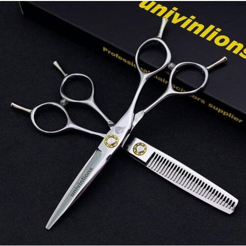 6" Promotion Gift Professional Hair Salon Scissors Hair Cutting Tools Thinning Shears Kit Japan Barber Haircut Scissors Supplies
