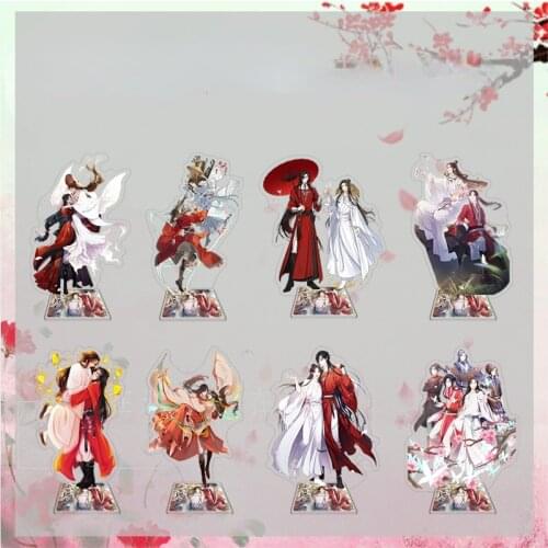 New Heaven Officials Blessing Acrylic Stand Model Toy Xie Lian Hua Cheng Figure Action Desk Decoration Fans Gift Size 15cm