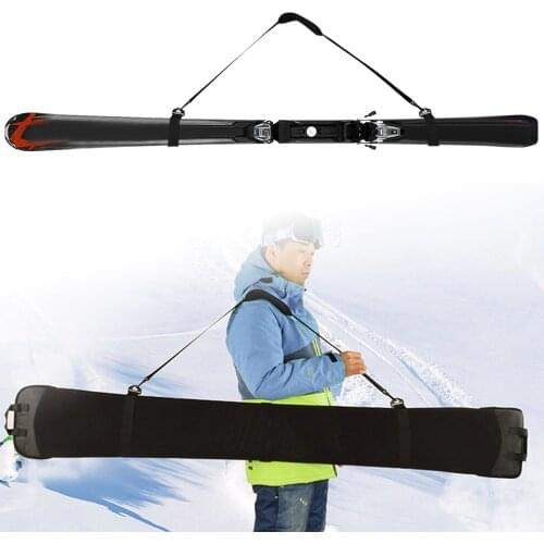 Ski Carrier Strap Pole Carrier Ski Snowboard Shoulder Carrier Adjustable Outdoor Ski Sports Gear Tool Accessories 108*3.8cm NEW