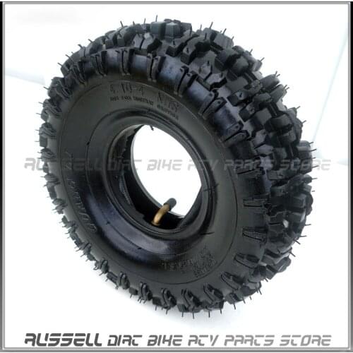 Fit All Models 4.10-4 Tire Inner Tube ATV Quad Go Kart 47cc 49cc Chunky 4.10-4 Tire Inner Tube