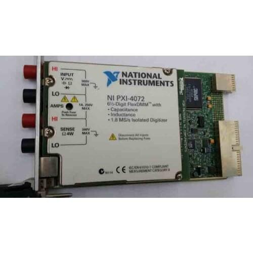 PXI-4072 multimeter card used item and tested working