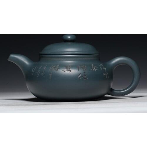 Of republic of China, antique antique collection guo-liang yu chlorite all hand archaize pot of the republic of China