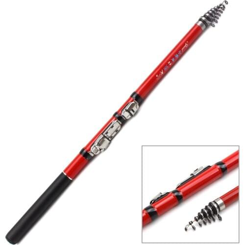 Ultralight 1.8m 2.1m 2.4m 2.7m 3.0m Spinning Fishing Rod Telescopic Rock Fishing Rod Carp Feeder Rod Spinning Rod Fishing Tackl
