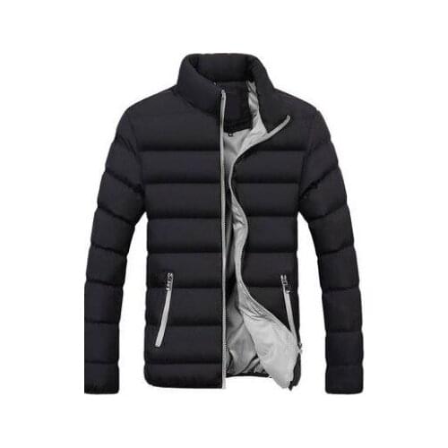Winter Cotton-padded Clothes Mens Jacket down Feather Cotton-padded Clothes 2019 New Style Korean-style Slim Fit Cotton-padded