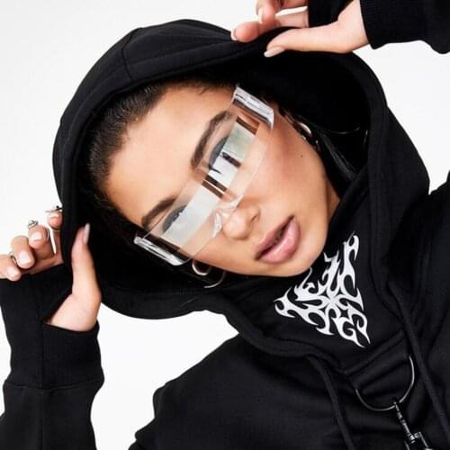 3x Novelty Robot Alien Narrow Sunglasses Futuristic Party Anime Mirrored Glasses