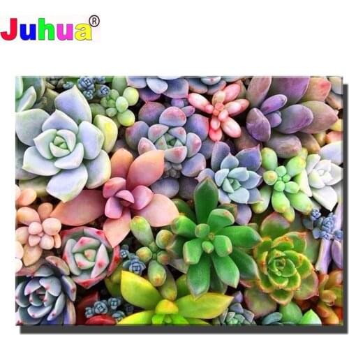 5D Diamond Painting,Succulent Flower,full,square,round diamond embroidery Sale mosaic diamond diy,Botani,Top Gift,Puzzle art