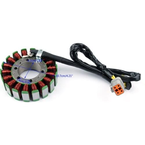 Artudatech Fit For Bombardier For Can-Am Outlander 330 2X4 2004-2005 Generator Stator Coil 420684045 420684850 Motor Parts