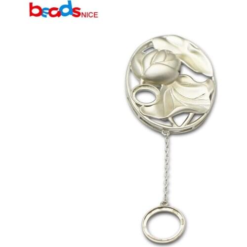 Beadsnice 925 Sterling Silver Stud Earring Jewelry Tray For Earring Gift For Her ID37130