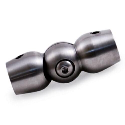 Freeshipping SUS 304# Pivotable Round Bar Connector