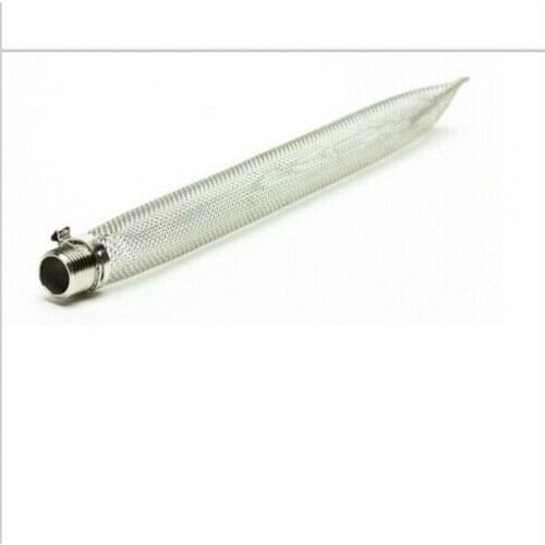 Homebrew keg 304 stainless steel Screen Bazooka Screen for Brewing Kettle Screen - filter accessories 12"L, 1/2"MPT