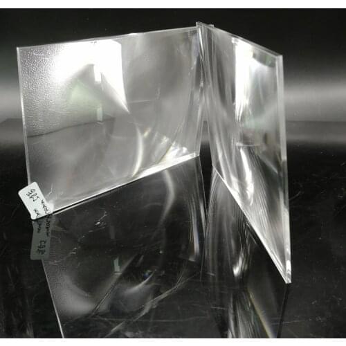 Ready to ship Focal length 180mm Rextangle PMMA Fresnel lenses