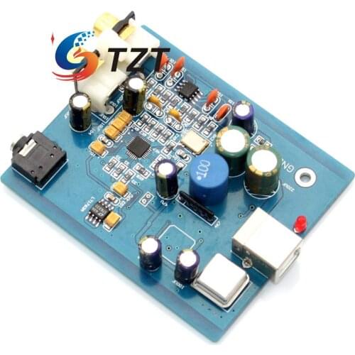 TZT SA9023 ES9018K2M HIFI Audio DAC Decoder Sound Card Board Support 24bit 96K