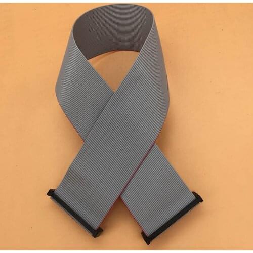 8PCS 40pins 40cm Konica printhead date cable for Liyu PTP3208 / PZ3208 eco solvent printer grey data cable FFC Flat cable