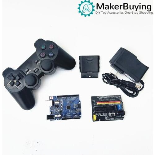 Four-degree-of-freedom servo PS2 remote control kit for arduino robotic arm control open source SNAR51