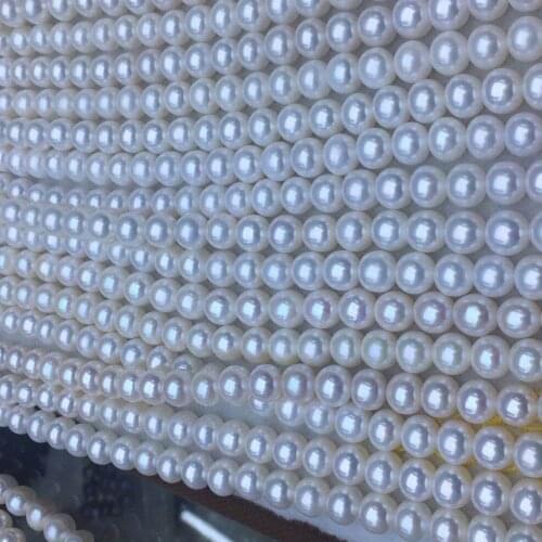 Natural freshwater pearl Edison pearl freshwater Akoya pearl jewelry personality DIY batch supply