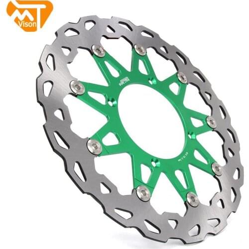 Motorcycle Front Brake Disc Dirt Pit bike Racing For KAWASAKI KX125 KX250 KX F KXF 250 450 KLX R 450 2006-2015