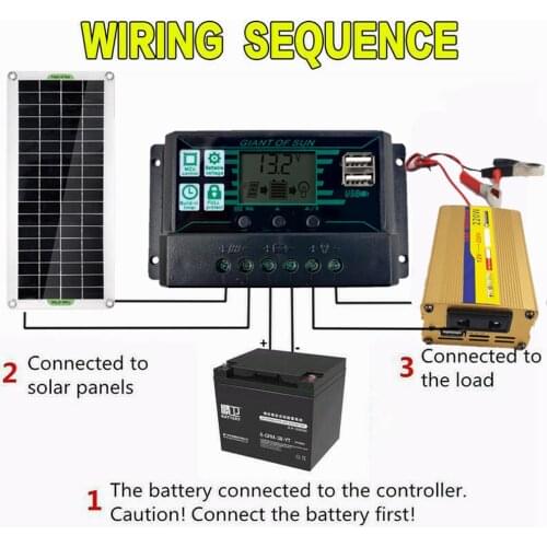 30W Polycrystal Solar Panel Flexible Solar Panel For Camping Car Traveling Outdoor Emergency Power Accessory