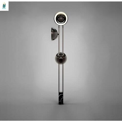 Nordic Creative Marble Floor Lamp Modern Luxury Light for Living Room Sofa Exhibition Hall Bedroom Hotel Decora Led Floor Lamps