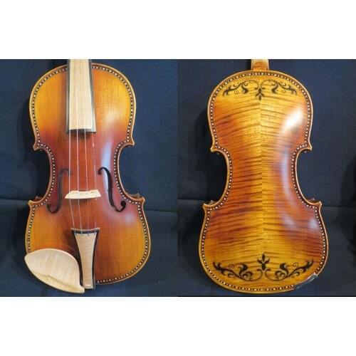 Baroque style SONG Master 4/4 violin,inlay shell,rich,sweet sound #9725
