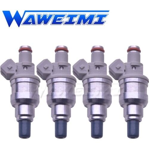 WAWEIMI 4 Pieces Fuel Injector OE 35310-33150 For HYUNDAI SONATA 2.0L L4 1992-1995 Car Accessories 3531033150 35310 33150