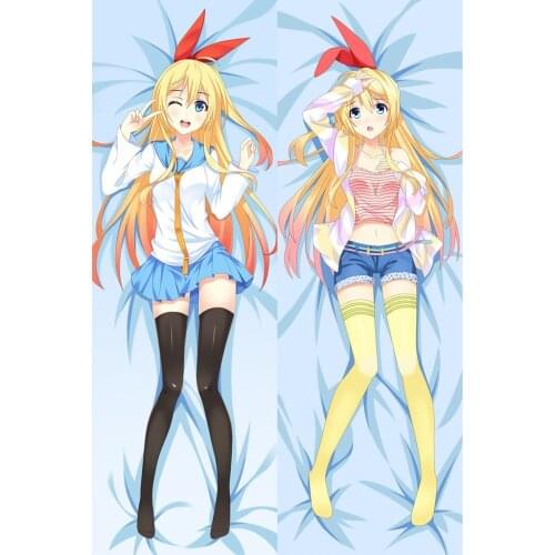 Japanese Anime Nisekoi kirisaki chitoge Hugging Body Pillow Cases Cover Custom Dakimakura Pillowcases