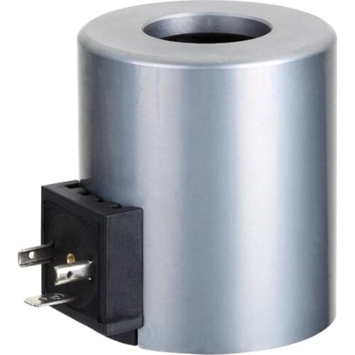 Z8-120YCL DIN connector Low power cost DC 12V 24V 120N force 31.6mm bore Hydraulic directional valve solenoid coil