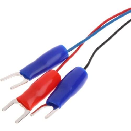 2m PT100 Thermocouple Probe 5mmx50mm Temperature Controller Sensor 3 Wire 0-400C 875F