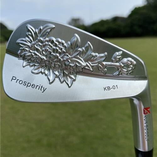 2021 New golf irons KUN BO Prosperity KB-01 forged set ( 5 6 7 8 9 P A ) with steel shaft 7pcs golf clubs