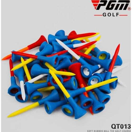 5PCS High-quality Soft Cover Golf Ball TEE ABS Material 74 / 85mm Outdoor Sports Training Tee Golf Course Accessories Dedicated