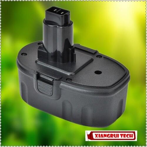 XRUITN 18V 3000mAh Rechargeable Battery Pack Power Tool Battery Cordless Drill for black&deckerPS145 Ni-MH Battry Free Shipping