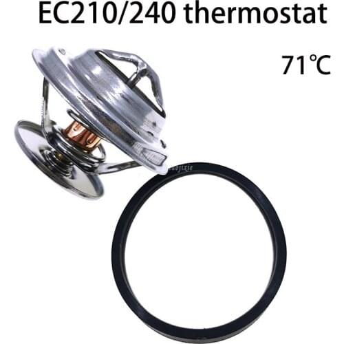 Automotive engineering machinery, excavator parts, engine thermostats for modern EC210/EC240 engine thermostats