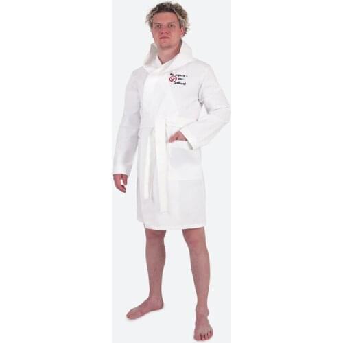 Баня Мания Men's Bathrobes With Embroidery