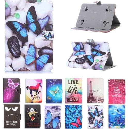 Cover for Digma Optima 1022N 1023N 1024N 1025N/Plane 1553M 1559 1570N 10.1 Inch Tablet UNIVERSAL PU Leather Stand Case for Kids