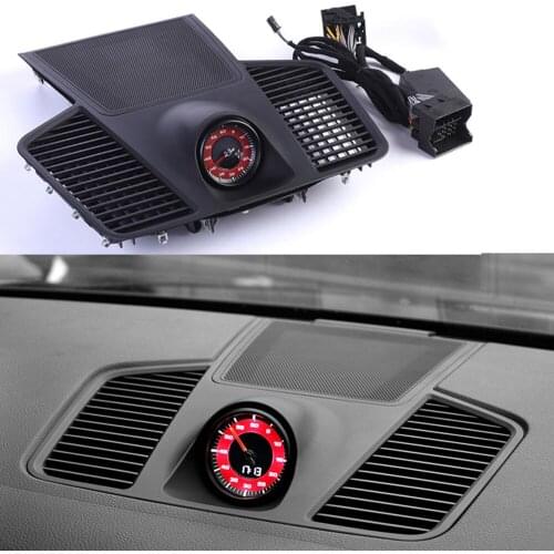 Stopwatch compass central console cover for porsche Cayenne 9YA 2018-2020 ejection compass stopwatch inner decoration