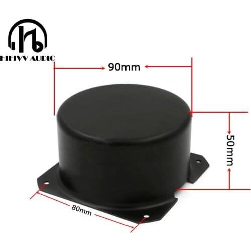 Power Transformer cover external size is 90*50mm balck metal Metal Shield cover Magnetic leakage shield of transformer