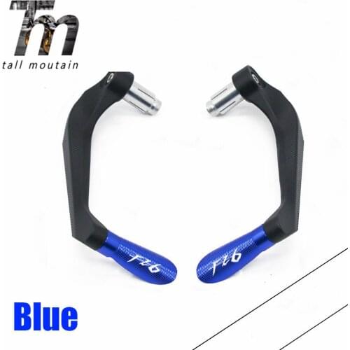 Motorcycle Universal CNC Handlebar Grips Handle Bar Brake Clutch Levers Guard Protector For YAMAHA FZ6 FAZER FZ6R FZ 6 FZ6S FZ6N