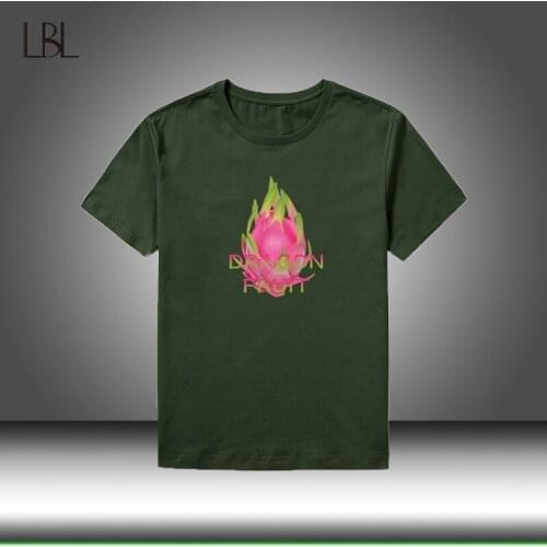 Mens T-shirts Fashion Trending Tshirts Summer Funny Print Male Cotton Tee Comfortable Clothing Mens O-Neck Short Sleeve Tops